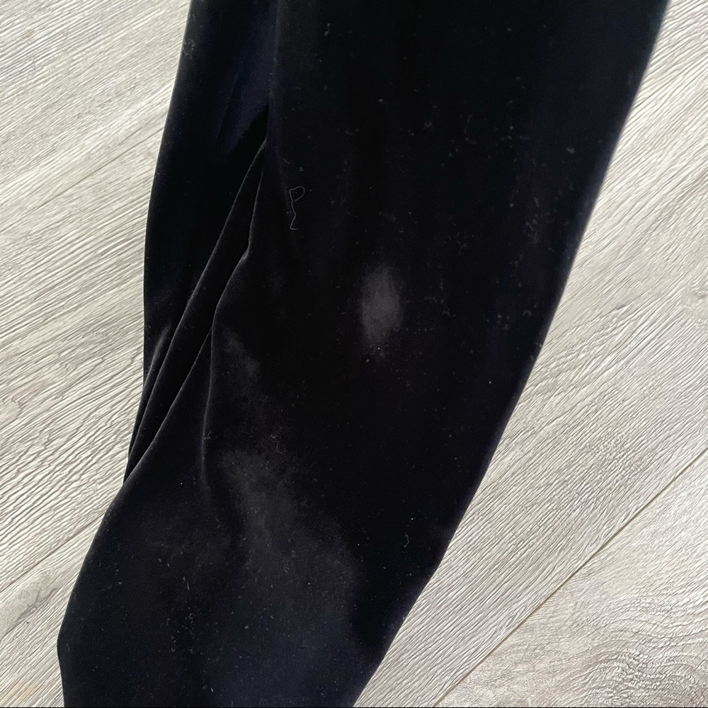 ARITZIA Talula Black Velvet Leggings Size Small - Picture 7 of 10